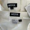 KASPER Linen Rayon Skirt 10P Suit 10 Stand Up Collar Off White Lined 2PC New