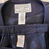New SUITSME 2PC Navy Blue Polyester Acetate Lined Collarless Skirt Suit Size 12P