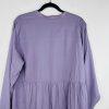 Torrid Emma Tunic Size 1X Babydoll Silhouette Challis Tunic Dusk Split Neckline