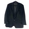 Pronto Uomo Men 100% Cashmere Sport Coat Blazer Size 46R Black 2 Button