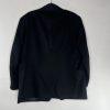 Pronto Uomo Men 100% Cashmere Sport Coat Blazer Size 46R Black 2 Button
