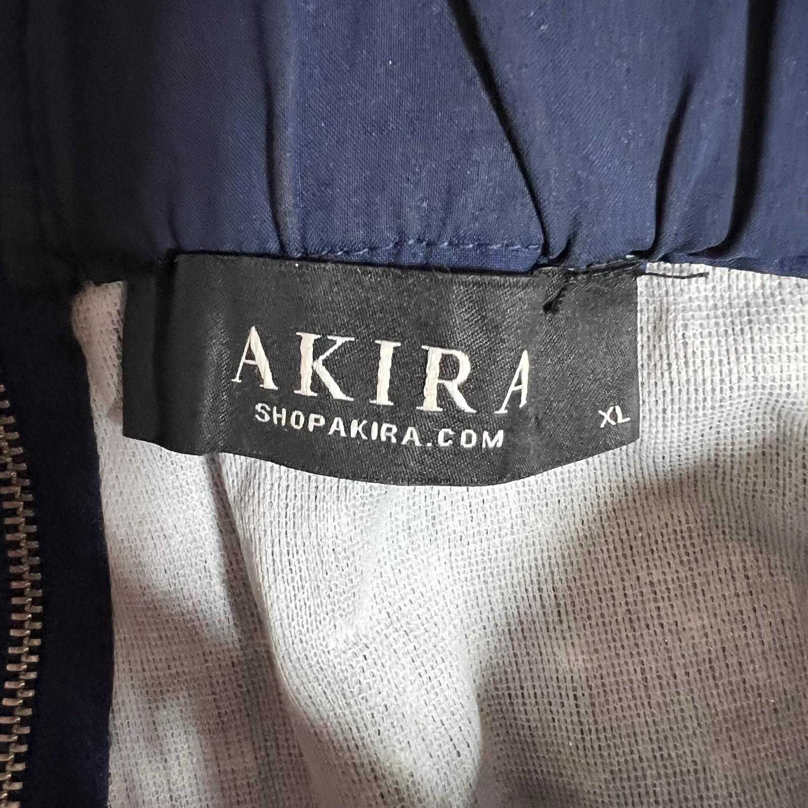AKIRA Distressed Sequin Shorts Size XL Checker High Waist Boxy Silhouette Y2K