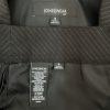 JONES WEAR Polyester Pant Suit Size 18 Black Striped Peak Collar Lined 2PC