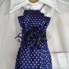 Elegant Handcrafted Necktie Necklace with a Detachable Brooch Effortlessly Chic