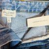Anthropologie Pilcro Denim Skirt Size 12 Front Slit Jeans Blue Midi Summer Wash
