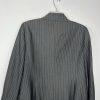Evan Picone Polyester Rayon Stretch Skirt Suit 12 Charcoal Striped Business 2PC