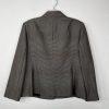 EVAN PICONE Polyester Metallic Skirt Suit Size 16 Beige Brown Lined Cocktail 2PC
