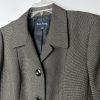 EVAN PICONE Polyester Metallic Skirt Suit Size 16 Beige Brown Lined Cocktail 2PC