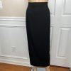 Moshita Couture Polyester Skirt Suit 14 Black White Beaded Lined Cocktail 2PC