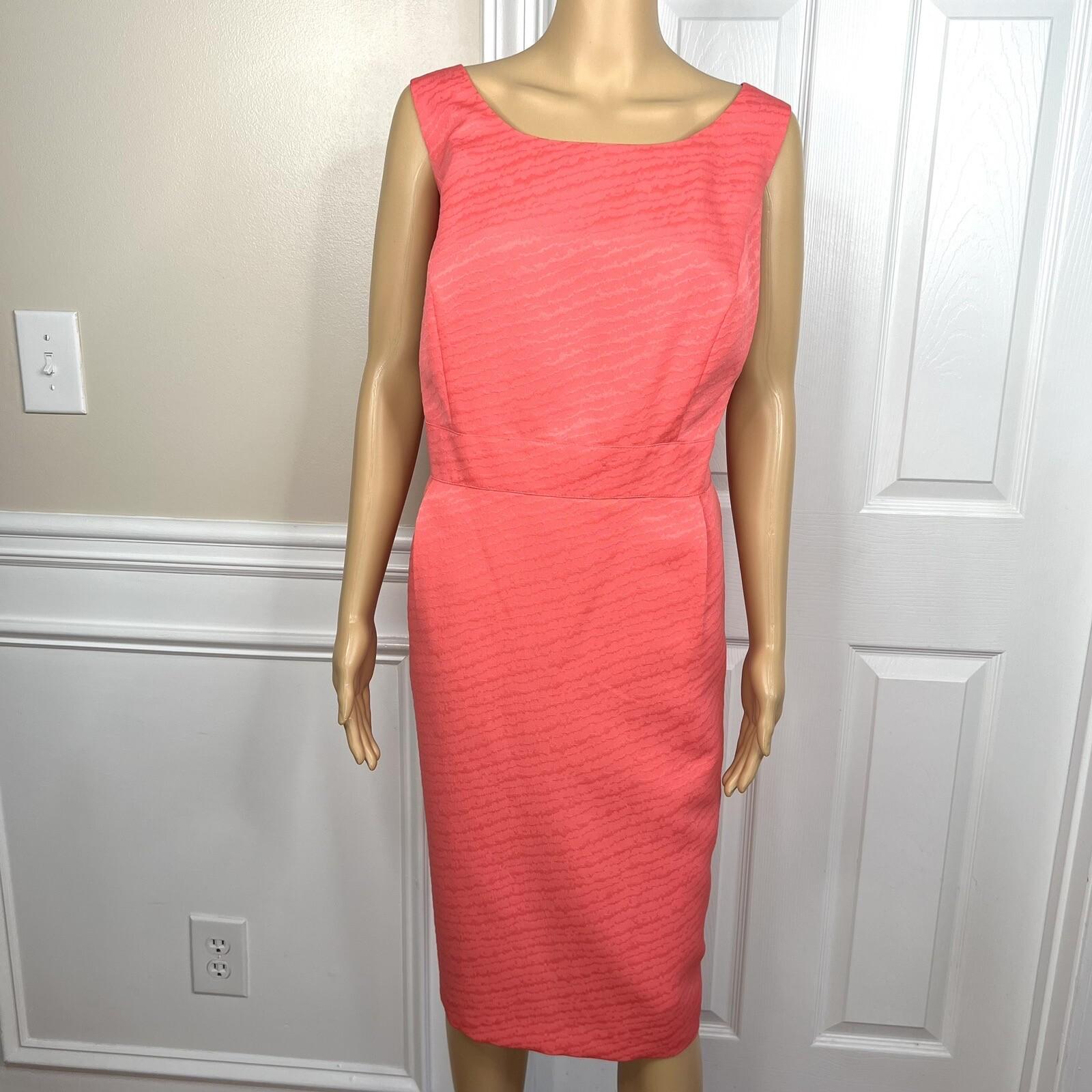 New JOHN MEYER 2P Coral Polyester Lined Collarless Dress Suit Size 16W MSRP 0