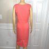 New JOHN MEYER 2P Coral Polyester Lined Collarless Dress Suit Size 16W MSRP 0