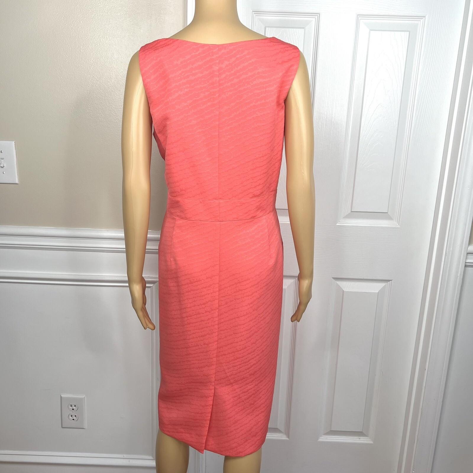 New JOHN MEYER 2P Coral Polyester Lined Collarless Dress Suit Size 16W MSRP 0