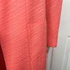 New JOHN MEYER 2P Coral Polyester Lined Collarless Dress Suit Size 16W MSRP 0