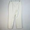 Tahari ASL & Kasper Pant Suit Size 16 Off White Black Collarless Professional
