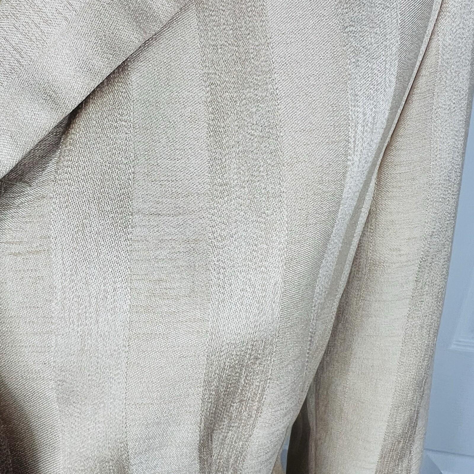 Le Suit Women Polyester Skirt Suit Size 8 Gold Lined Peak Collar Cocktail 2PC