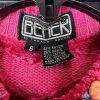 Vtg The Collective Works of Berek 2 The Takako Sakon Knit Beaded Cardigan Size 8