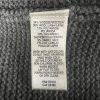 Juicy Couture Wool Blend Twist Cable Knit Cardigan M Double Breasted 3/4 Sleeve