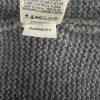 Juicy Couture Wool Blend Twist Cable Knit Cardigan M Double Breasted 3/4 Sleeve