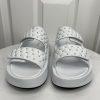 New Jeffrey Campbell White Patent Leather Studded Platform Strap Sandal Shoes 8