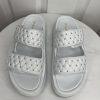 New Jeffrey Campbell White Patent Leather Studded Platform Strap Sandal Shoes 8