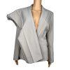 Le Suit Polyester Elastane Pant Suit Size 8 Beige Notch Collar Lined 2PC New