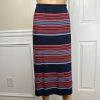 Lauren Ralph L Knit Skirt Sweater Top XL Indian Blanket Stripe Southwestern Set