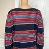 Lauren Ralph L Knit Skirt Sweater Top XL Indian Blanket Stripe Southwestern Set