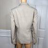 Le Suit Polyester Elastane Pant Suit Size 8 Beige Notch Collar Lined 2PC New
