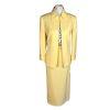 PRESTON & YORK 3PC Polyester Skirt 10 Suit 12 Top S 3PC Lined Cocktail Set New