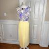 PRESTON & YORK 3PC Polyester Skirt 10 Suit 12 Top S 3PC Lined Cocktail Set New