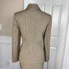 EVAN PICONE Women 2PC Peanut Polyester Stretch Lined Skirt Suit Size 8