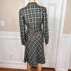 10-1693.jpg TAPE MEASURE 2PC Multicolor Tweed Lined Career Cocktail Flare Skirt Suit Size 4