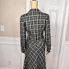 10-1694.jpg TAPE MEASURE 2PC Multicolor Tweed Lined Career Cocktail Flare Skirt Suit Size 4