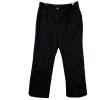 St John Collection Cotton Blend Denim Pants Size 16 Black Jeans Straight leg