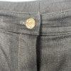 St John Collection Cotton Blend Denim Pants Size 16 Black Jeans Straight leg