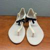 Melissa Honey Ad Cameo Perfumed Scented T Straps Flat Sandals Size 8 Bow Casual