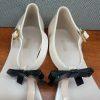 Melissa Honey Ad Cameo Perfumed Scented T Straps Flat Sandals Size 8 Bow Casual