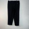 Monsieur by Givenchy Wool Solid Black Pants Size 40x29 Pleated Luxury Trousers