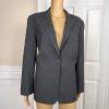 CALVIN KLEIN 2PC Gray Polyester Rayon Spandex Mismatch Pant (SZ 14) Suit (SZ 12)