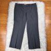 CALVIN KLEIN 2PC Gray Polyester Rayon Spandex Mismatch Pant (SZ 14) Suit (SZ 12)