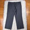 CALVIN KLEIN 2PC Gray Polyester Rayon Spandex Mismatch Pant (SZ 14) Suit (SZ 12)
