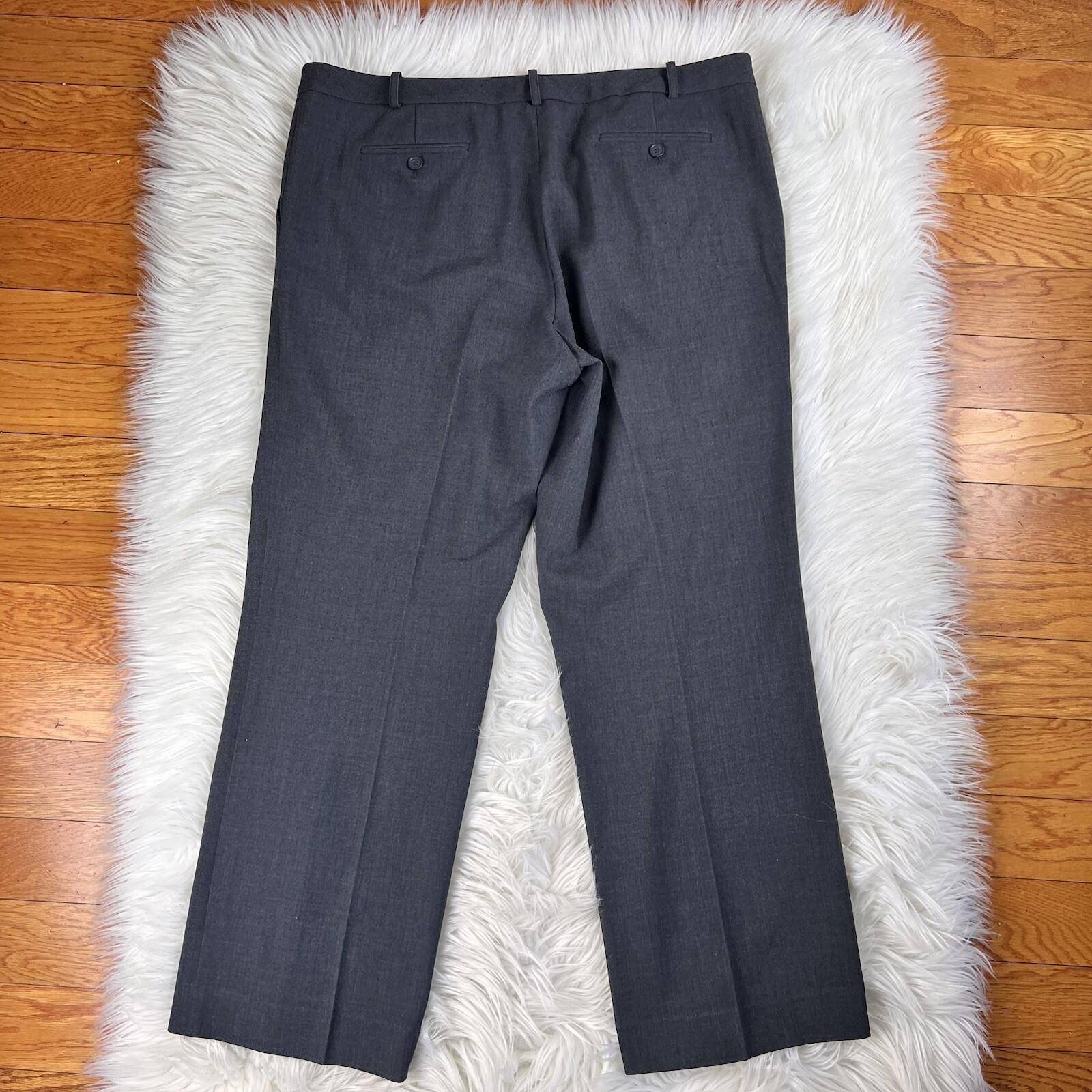 CALVIN KLEIN 2PC Gray Polyester Rayon Spandex Mismatch Pant (SZ 14) Suit (SZ 12)