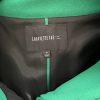 LAFAYETTE 148 NY Women Green Virgin Wool Stand Up Collar Cape Size P