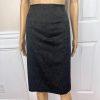 10-1854.jpg New ISABELLA 2PC Black Floral Polyester Cotton Spandex Lined Skirt Suit Size 14