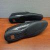 Peter Millar Crocodile Alligator Grain Leather Black Slip On Loafers Size 8W