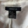 Arden B Vintage 100% Leather Jacket Size M Beaded Zip Up Moto Biker Lined Y2K