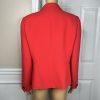 Kasper women Polyester Blazer Size 10 Red Wrap Shawl Collar Cocktail 1PC