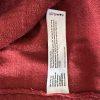 Eileen Fisher Women Merino Wool Size L Red Oversized Tunic Blouse High Low Hem