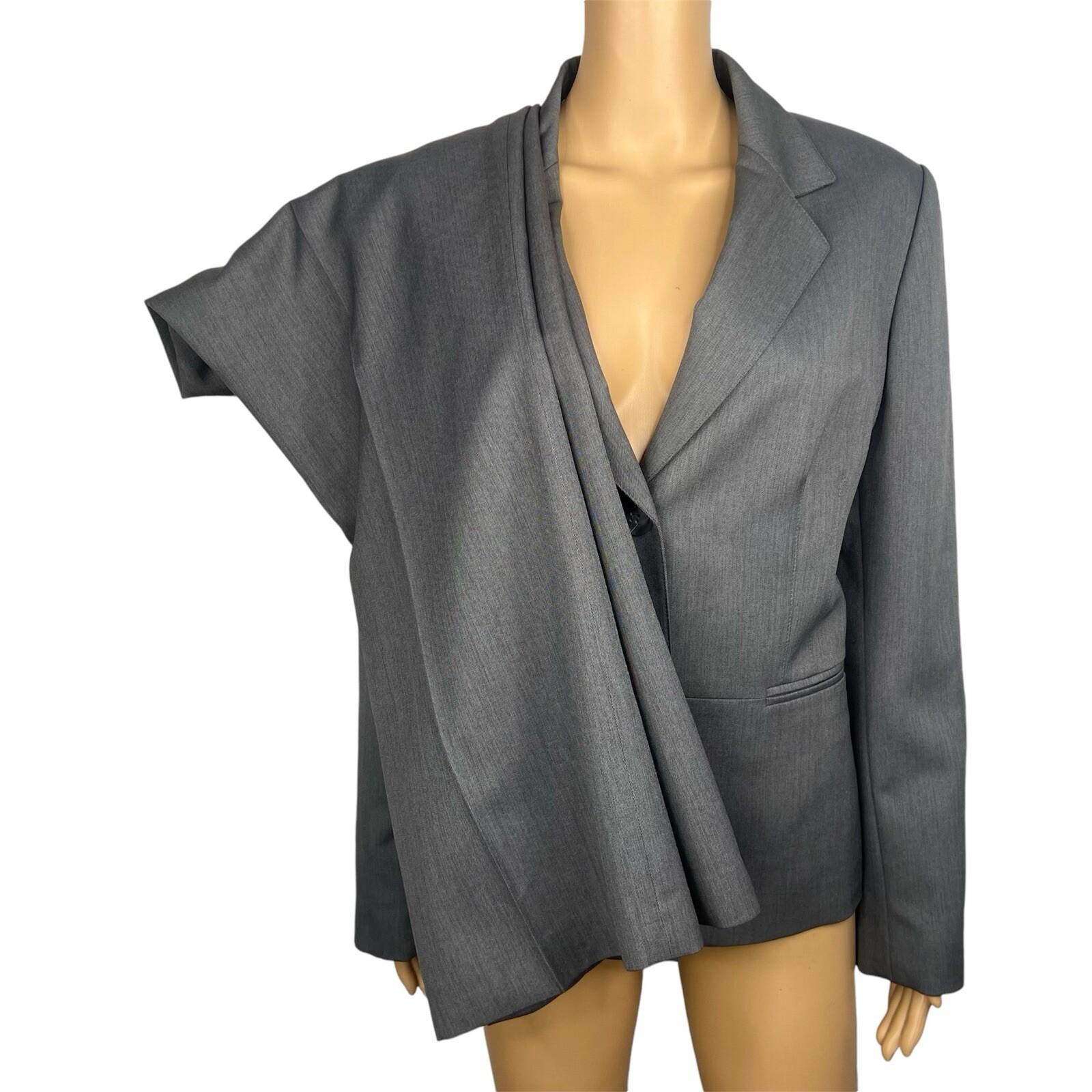 Collections For le Suit Women Polyester Pant 14P  Suit 14 Gray Notch Collar 2PC