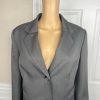 Collections For le Suit Women Polyester Pant 14P  Suit 14 Gray Notch Collar 2PC